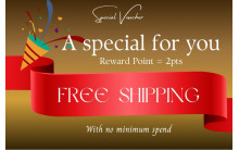SPECIAL VOUCHER - FREE SHIPPING